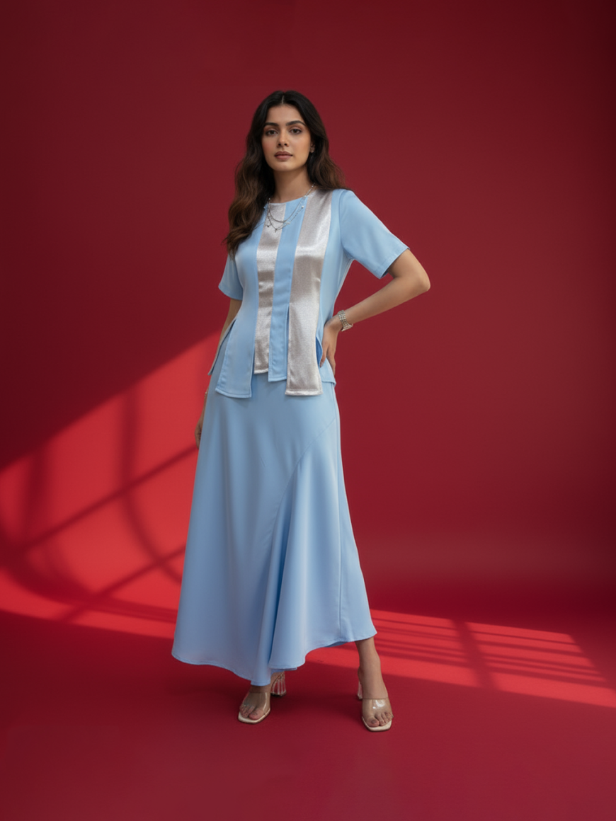 Silver Sky Co-ord Set